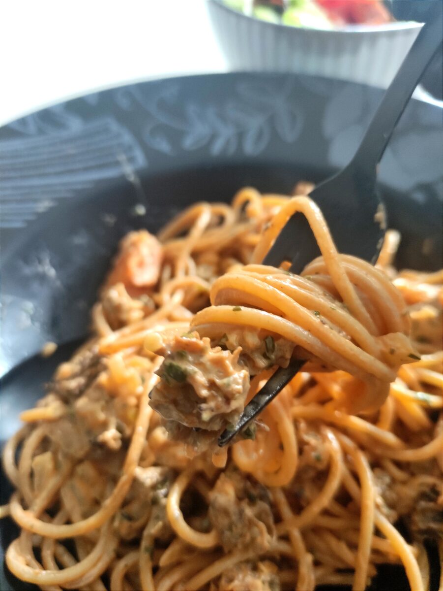 Spaghetti Mit Morchelsauce